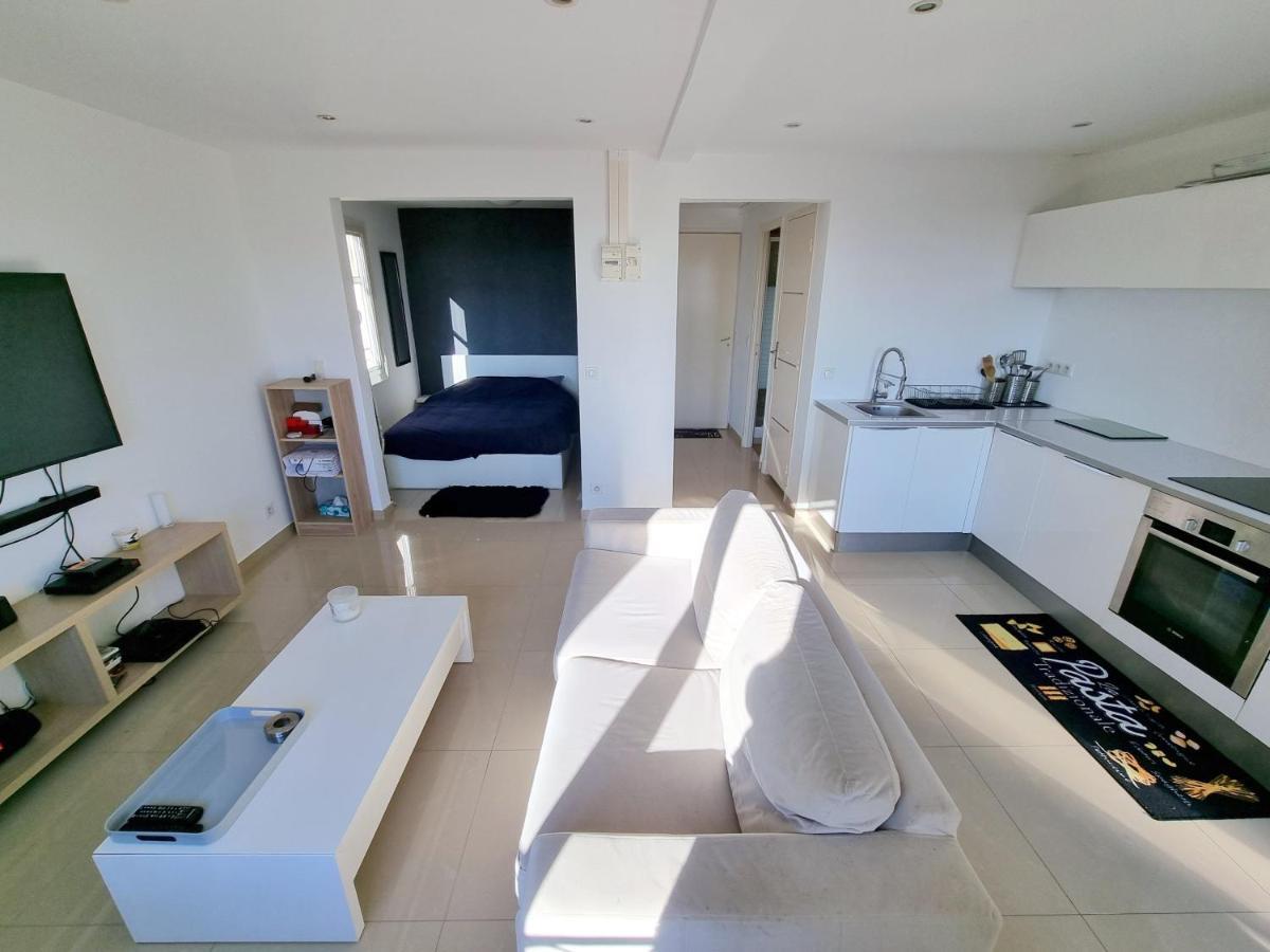 Apartmán 2 Pieces D'Exception Vue Mer Vence Exteriér fotografie